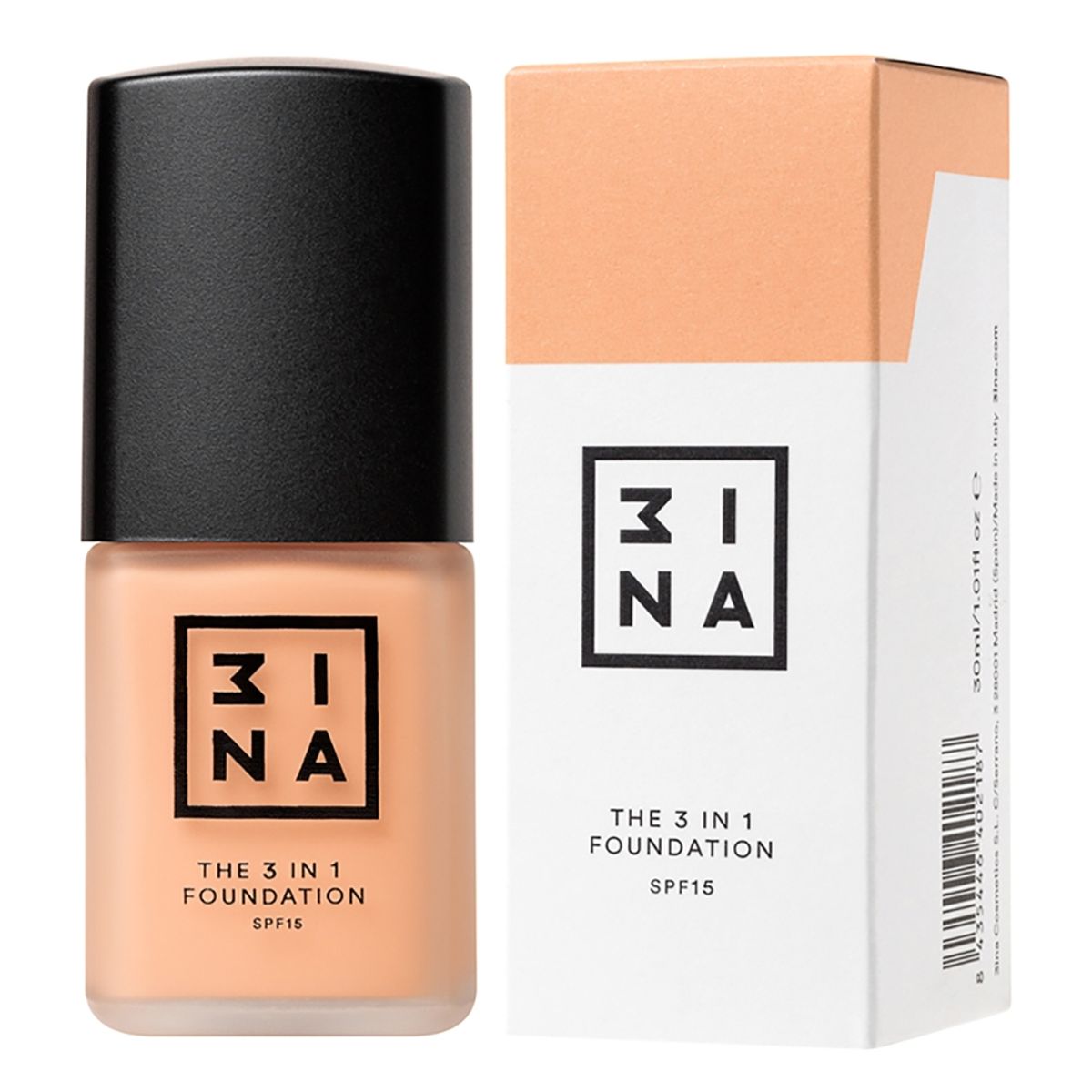 3INA - Base de Maquillaje The 3 In 1 Foundation 3INA