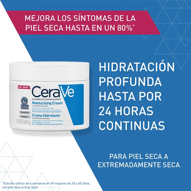 CERAVE - Crema Hidratante 340 gr Cerave
