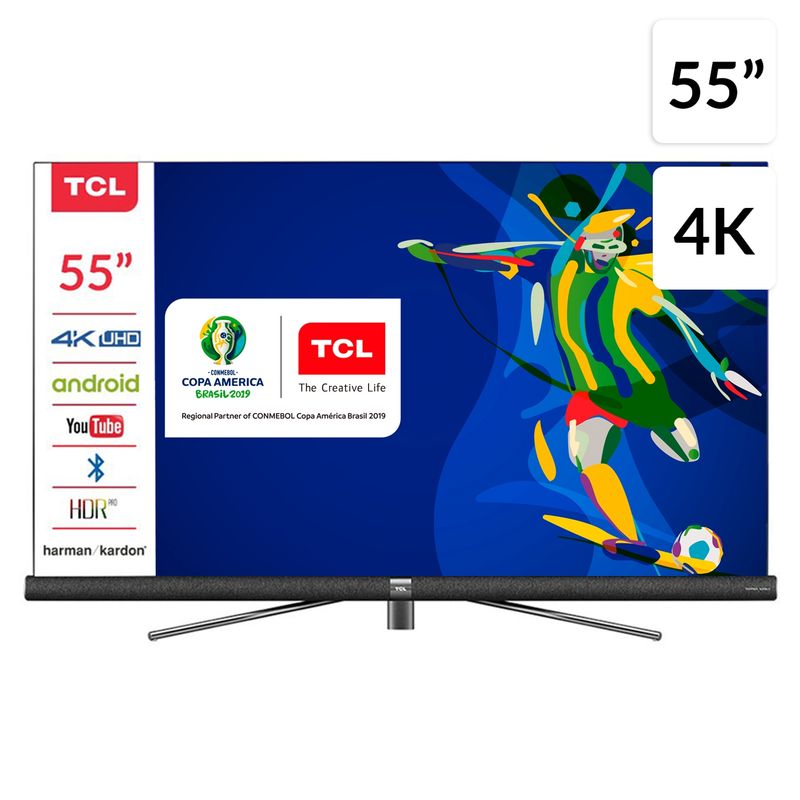 TCL - Led 55" 55C6Us 4K Ultra Hd Smart Tv