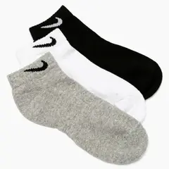 NIKE - Pack De 3 Calcetines Cortos Deportivos Hombre