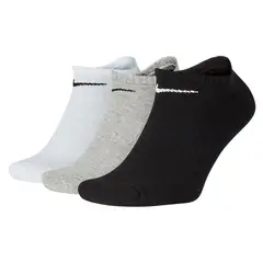 NIKE - Pack De 3 Calcetines Invisibles Deportivos Hombre