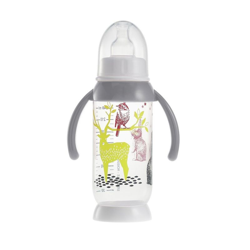 BEABA - Mamadera con Asa Móvil 240 ml