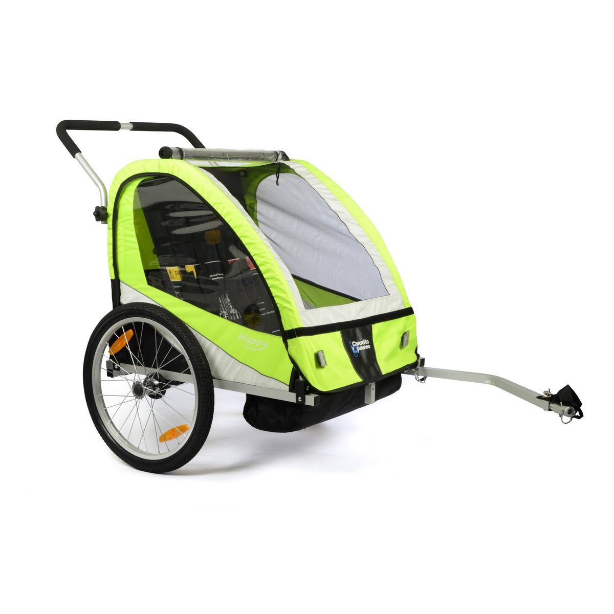 CARRITO DE PASEO - Carrito para Bici Happy Trailer | Green