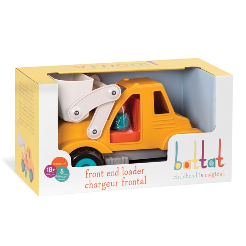 BATTAT TOY - Caramba Retroexcavadora Naranja Battat Toy