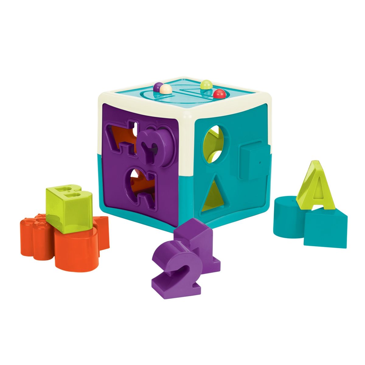 BATTAT TOY - Cubo Encaje Plástico Battat Toy