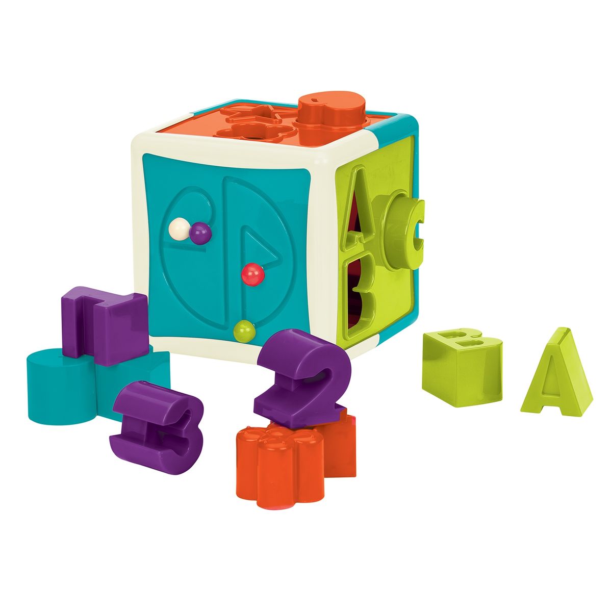 BATTAT TOY - Cubo Encaje Plástico Battat Toy