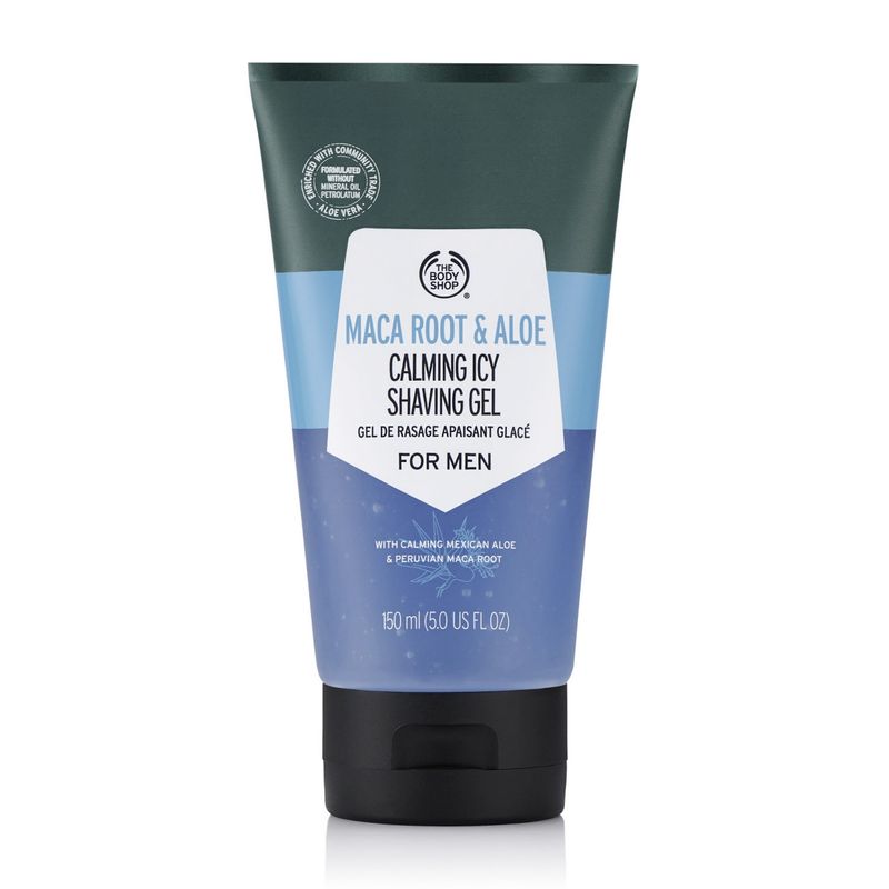 THE BODY SHOP - SHAVING GEL MACA ROOT 8 ALOE 150ML