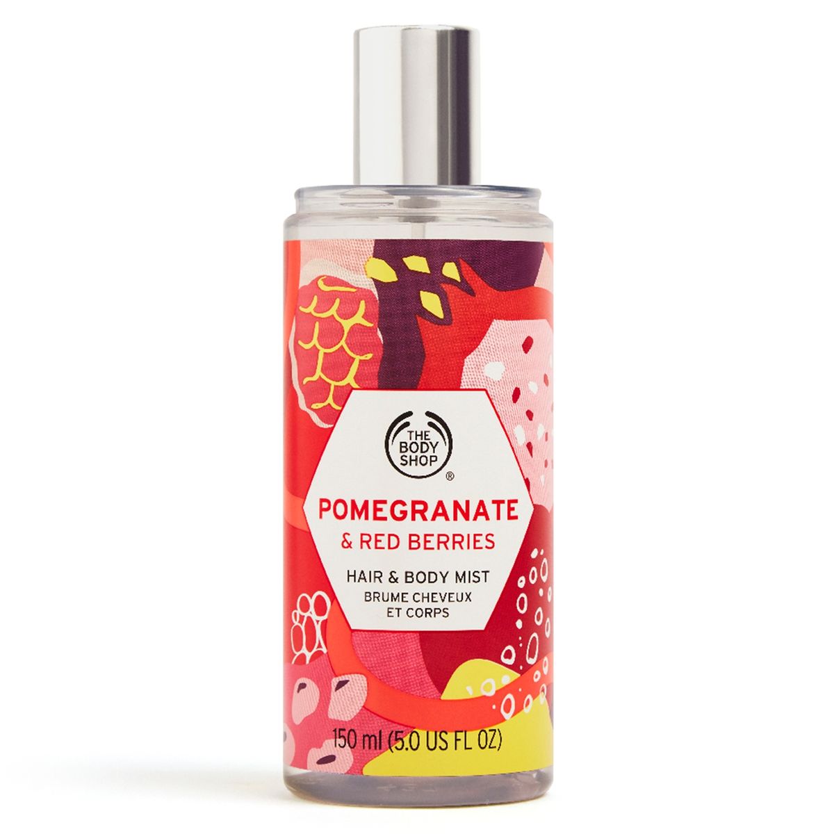 THE BODY SHOP - Hair Body Mist Pomegranate Red Berries 200ML The Body Shop