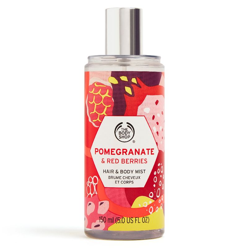 THE BODY SHOP - Hair Body Mist Pomegranate Red Berries 200ML The Body Shop