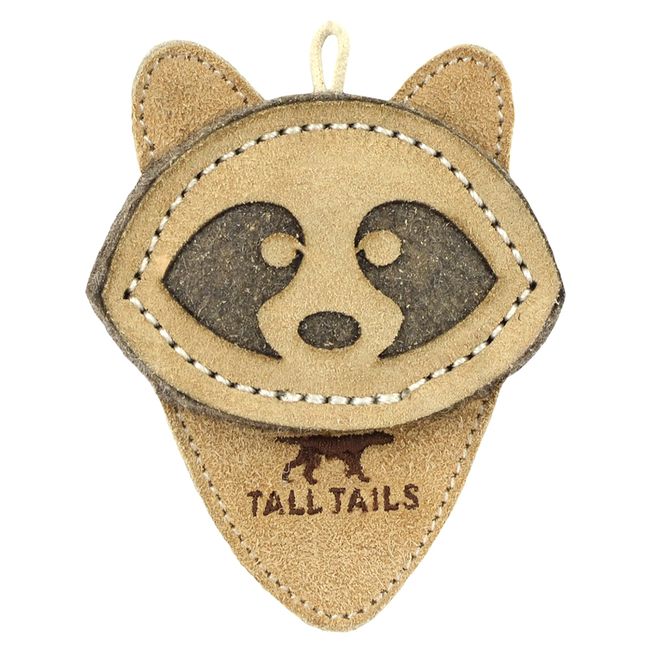 TALL TAILS - Diseño De Mapache En Cuero Natural