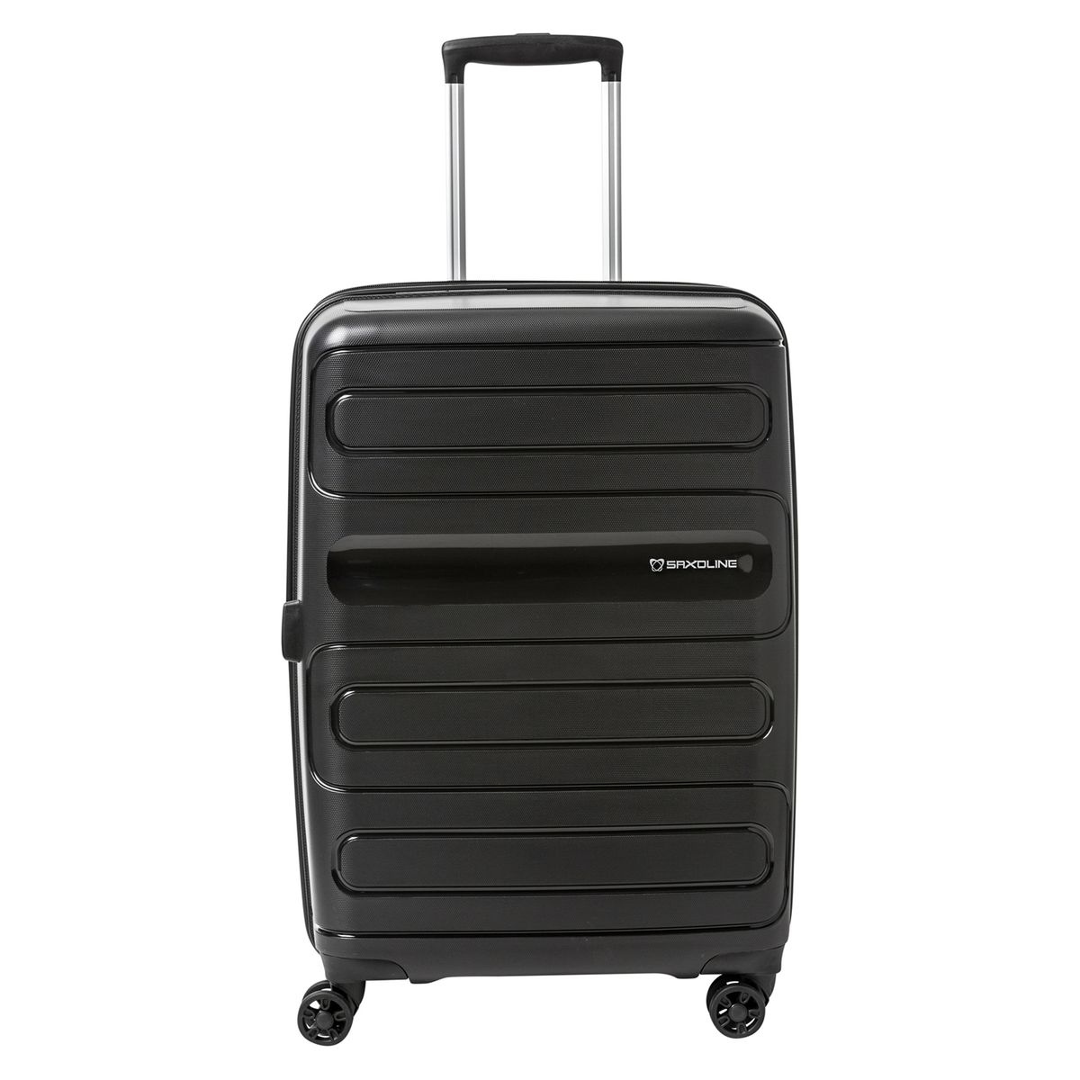 SAXOLINE - Maleta Mediana Fortress Negro De Viaje Saxoline