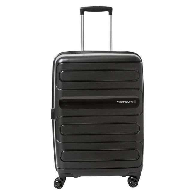 SAXOLINE - Maleta Mediana Fortress Negro De Viaje Saxoline