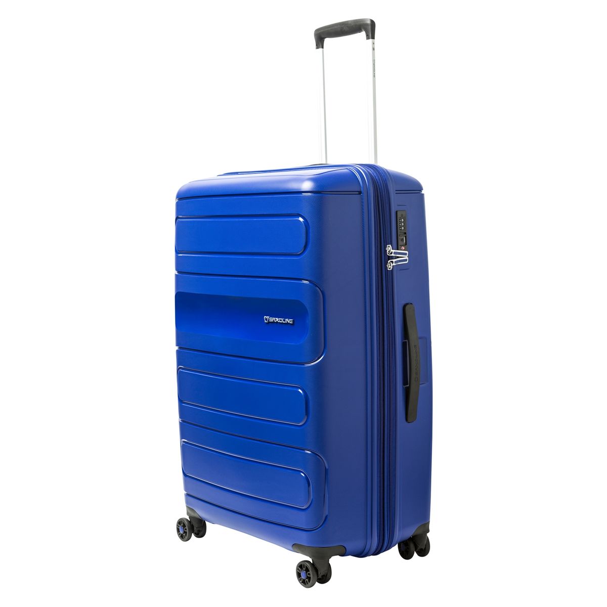 SAXOLINE - Maleta Mediana Fortress Azul De Viaje Saxoline