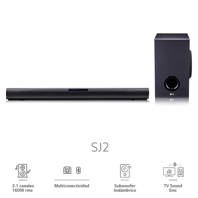 LG - Soundbar Lg Sj2.Dchl