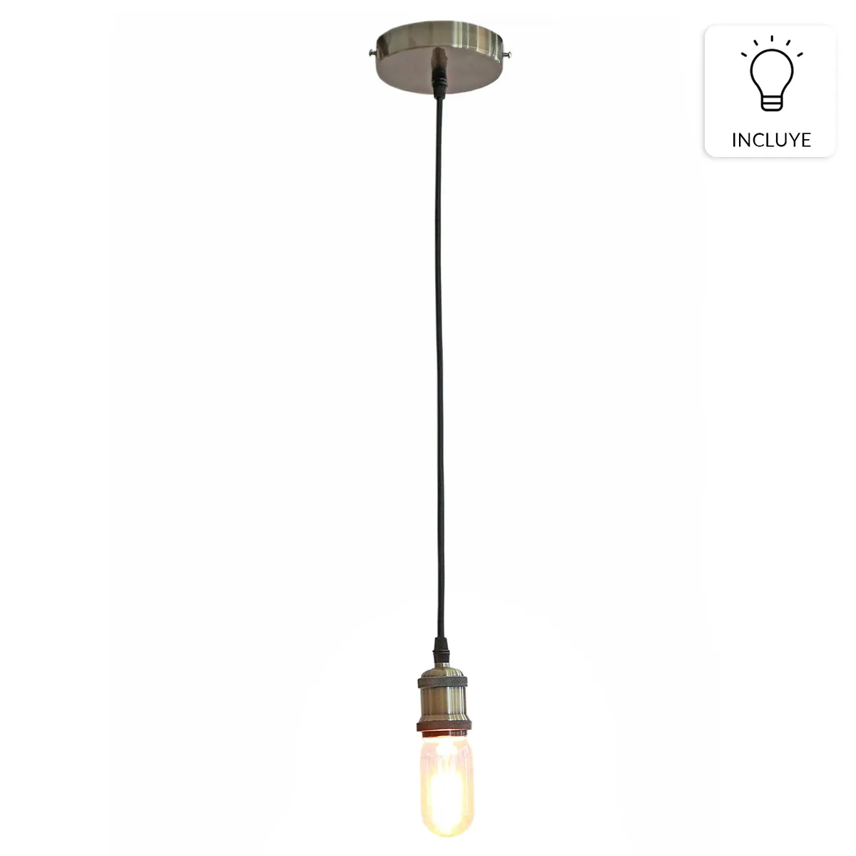 DISEÑO 3 - Lámpara De Colgar Edison Corta Diseño 3