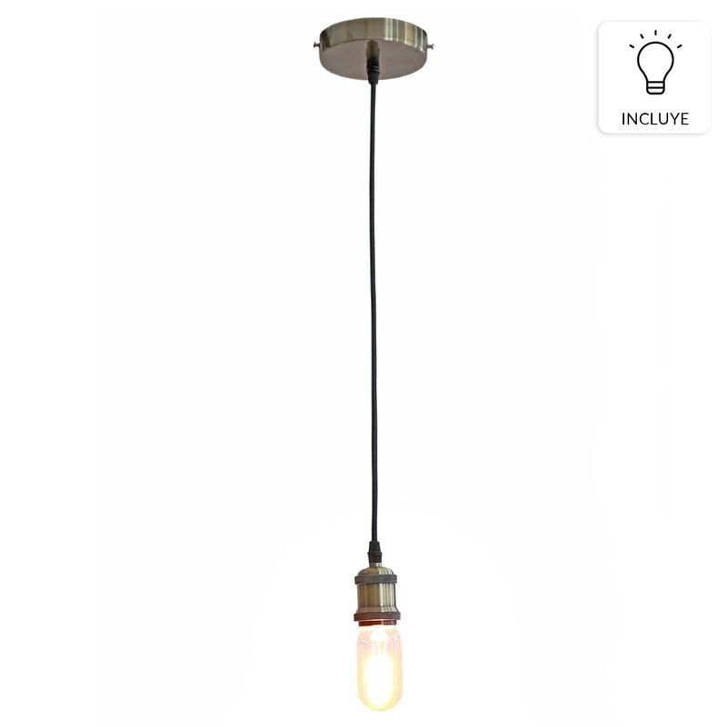 DISEÑO 3 - Lámpara De Colgar Edison Corta Diseño 3