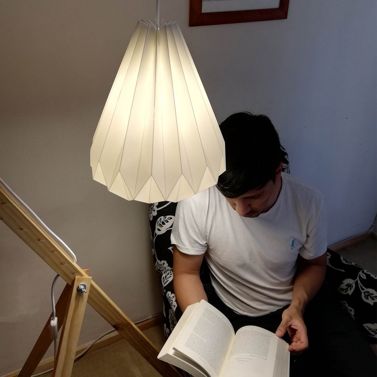 PROMETEO STUDIO - Lámpara de Pie Campana