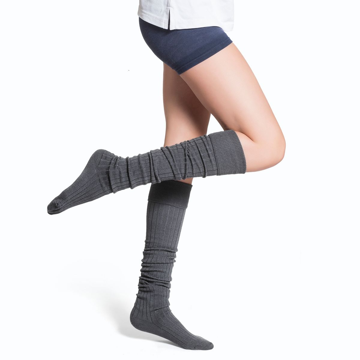 CAFFARENA - Calcetines Escolar Niña de Bambú Caffarena