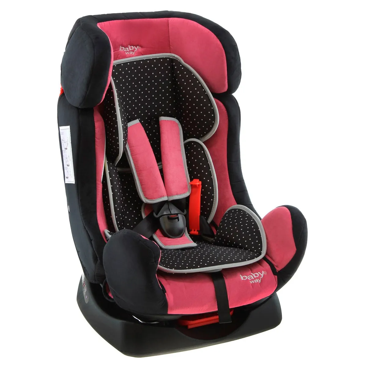 BABY WAY - Silla de Auto Butaca Roja Baby Way