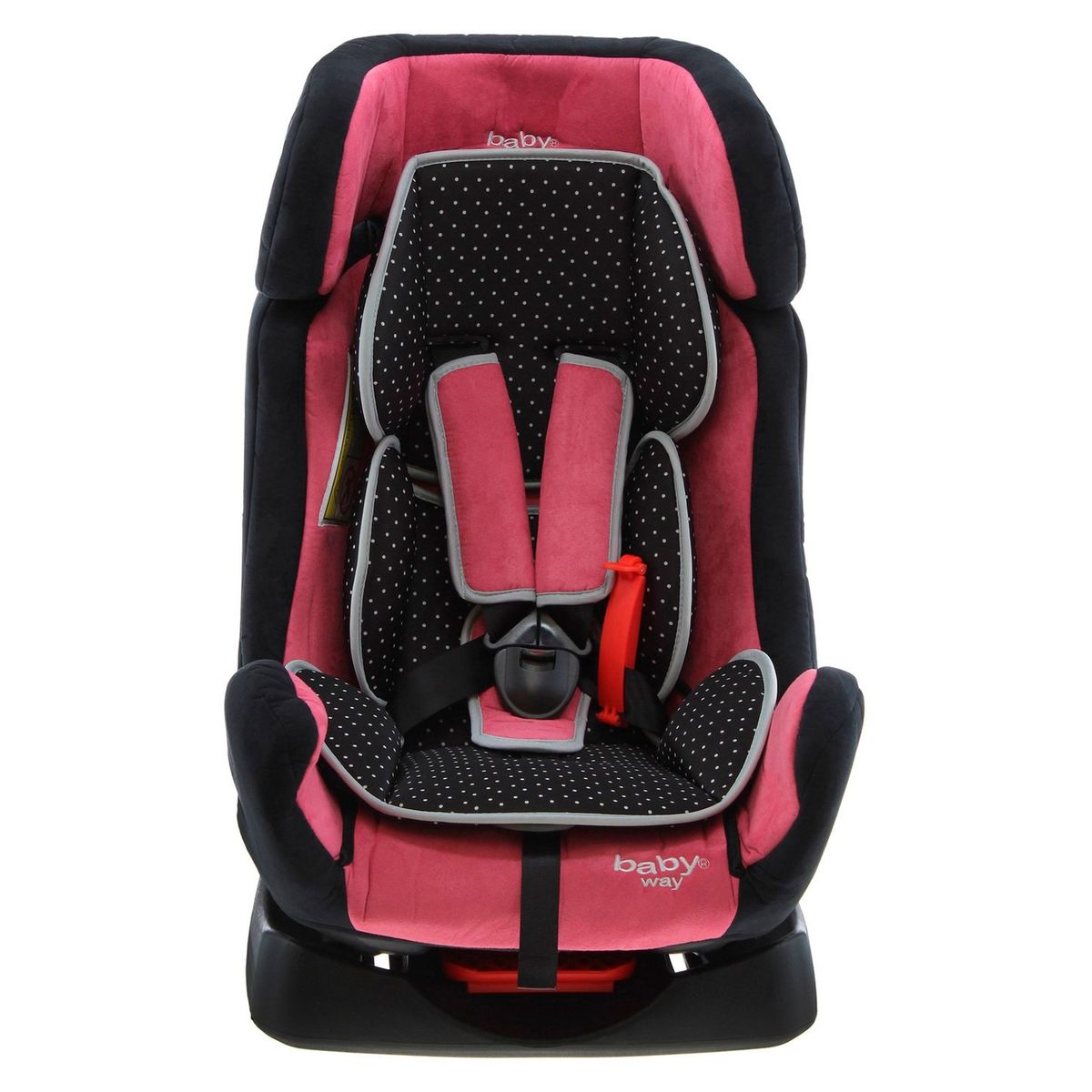 BABY WAY - Silla de Auto Butaca Roja Baby Way
