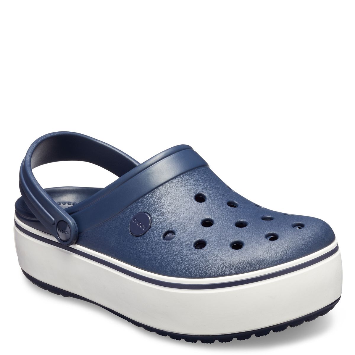 CROCS - Sandalia Mujer Plataforma Azul