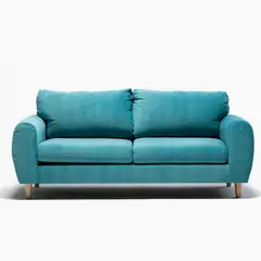 JDO & DESIGN - Sofá Stay 3 Cuerpos Velvet Grab Mica