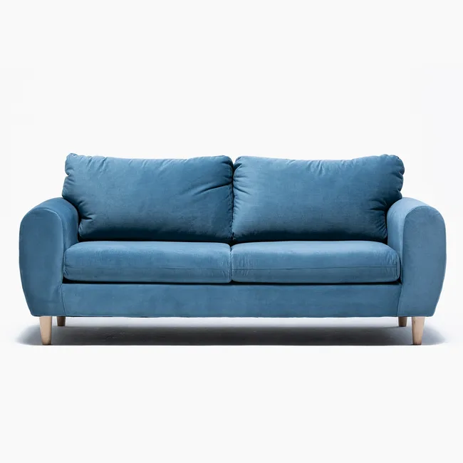 JDO & DESIGN - Sofá Stay 3 Cuerpos Velvet Grab Mica