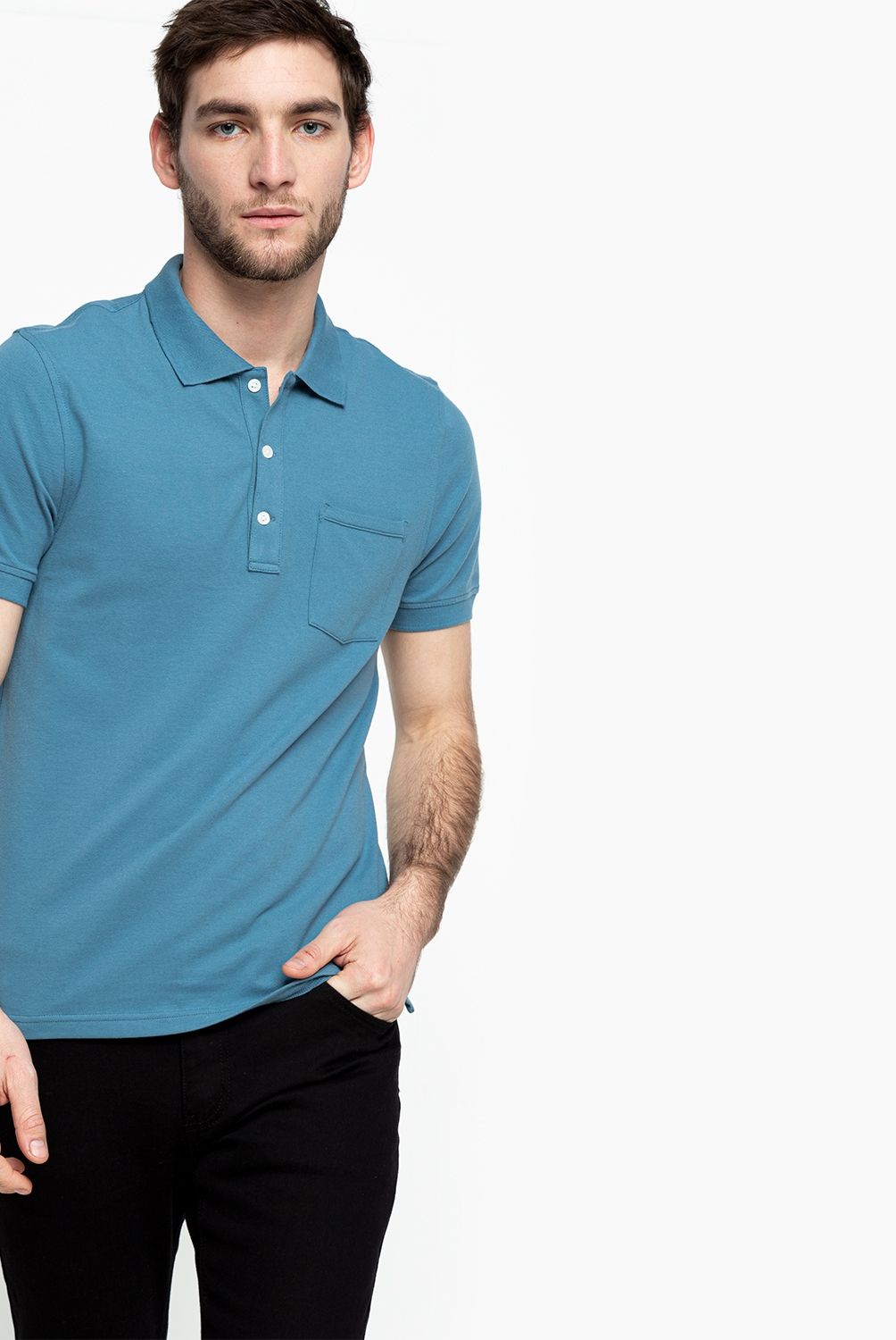 JCREW - Polera Manga Corta Hombre