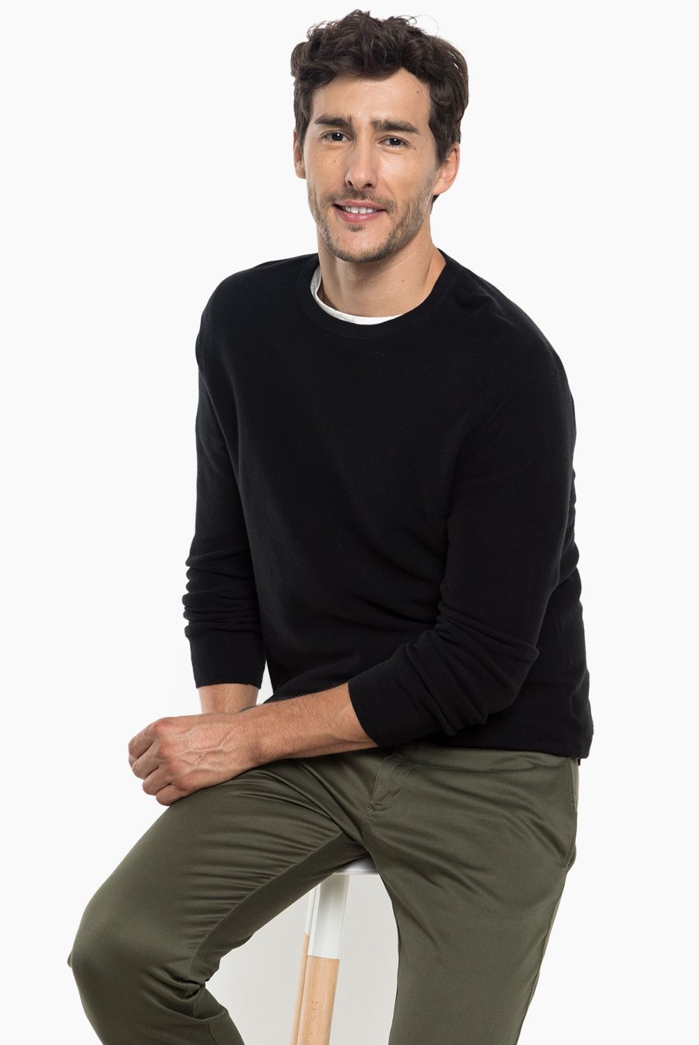 JCREW - Sweater de Algodón Hombre