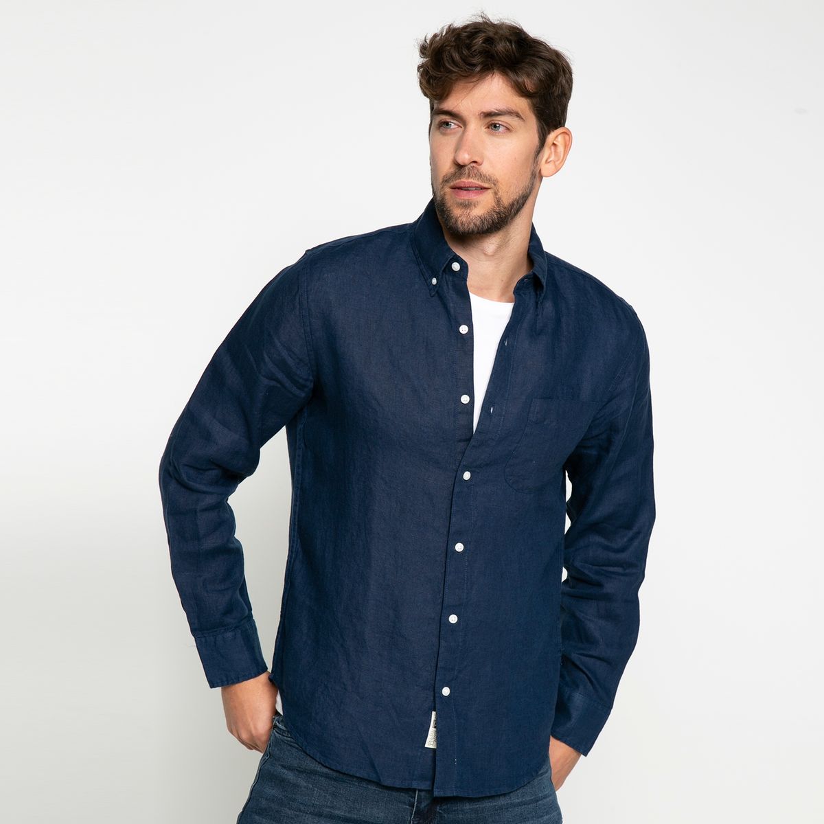 JCREW - Jcrew Camisa Manga Larga Hombre