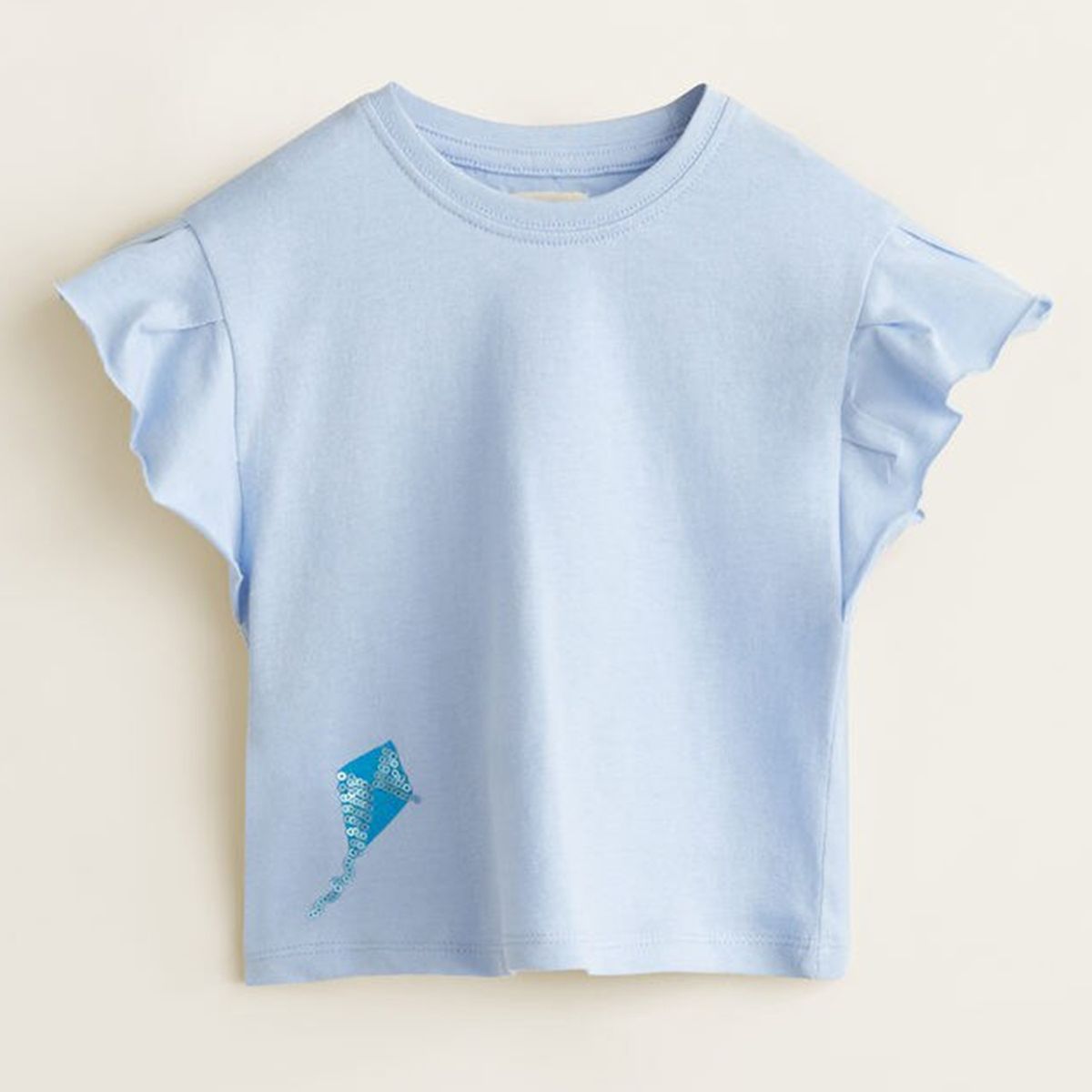 MANGO KIDS - Mango Kids Polera Algodón Niña