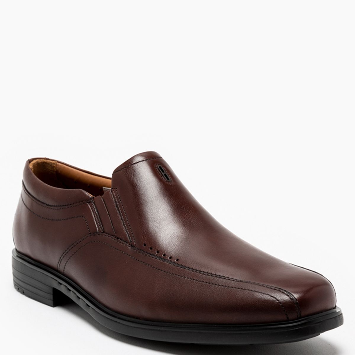 CLARKS - Zapato Formal Hombre Cuero Café Clarks