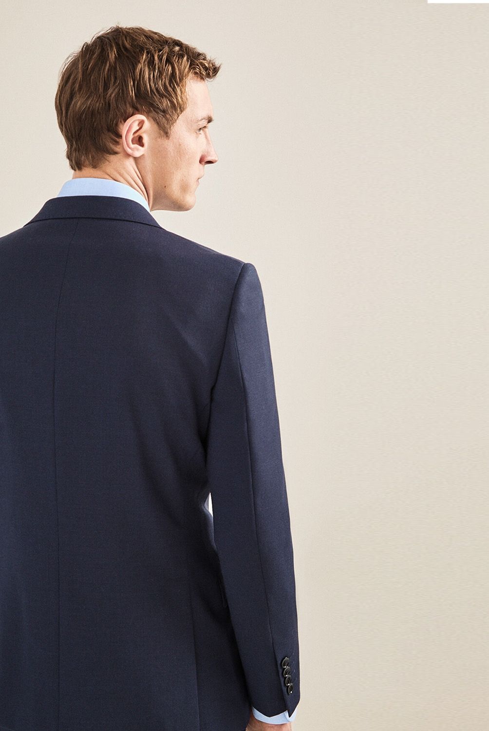 CORTEFIEL - Chaqueta Regular Fit de Lana Hombre