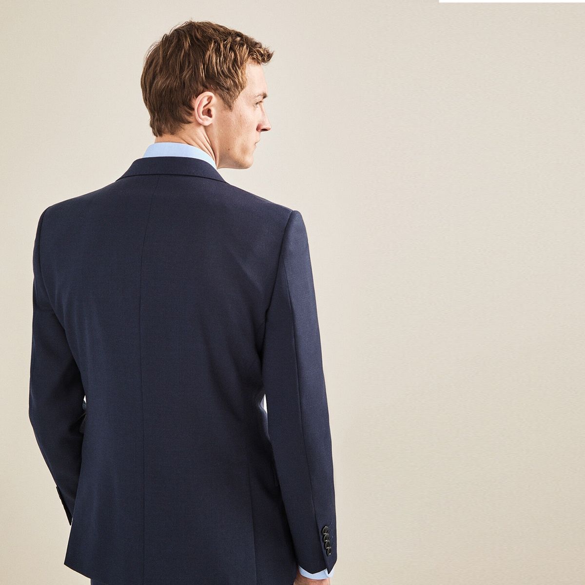 CORTEFIEL - Chaqueta Regular Fit de Lana Hombre