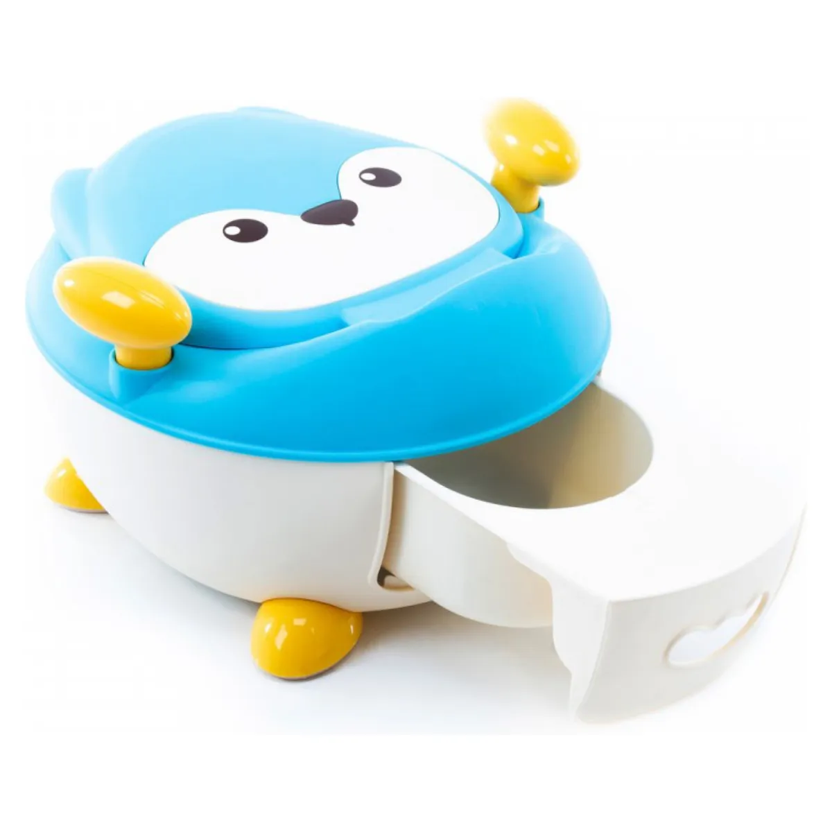 INFANTI - Mi Primer Baño De Entrenamiento Potty Fox Azul Infanti