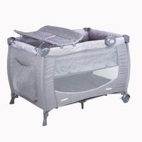 Cuna Playard Cielo Grey