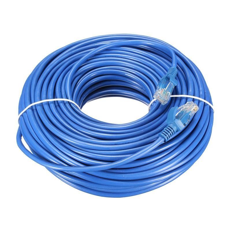 GENERICO - MK Cable de red 15 Metros Lan Rj45 Patch Cord Cat5