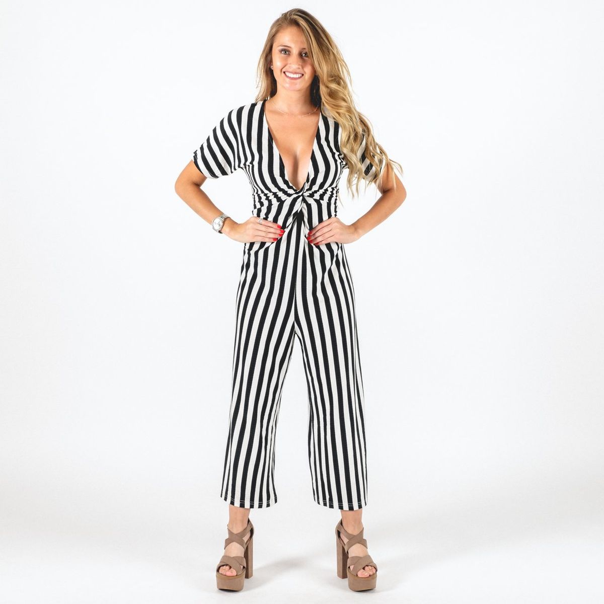 GUINDA - Entero Rayado Keira