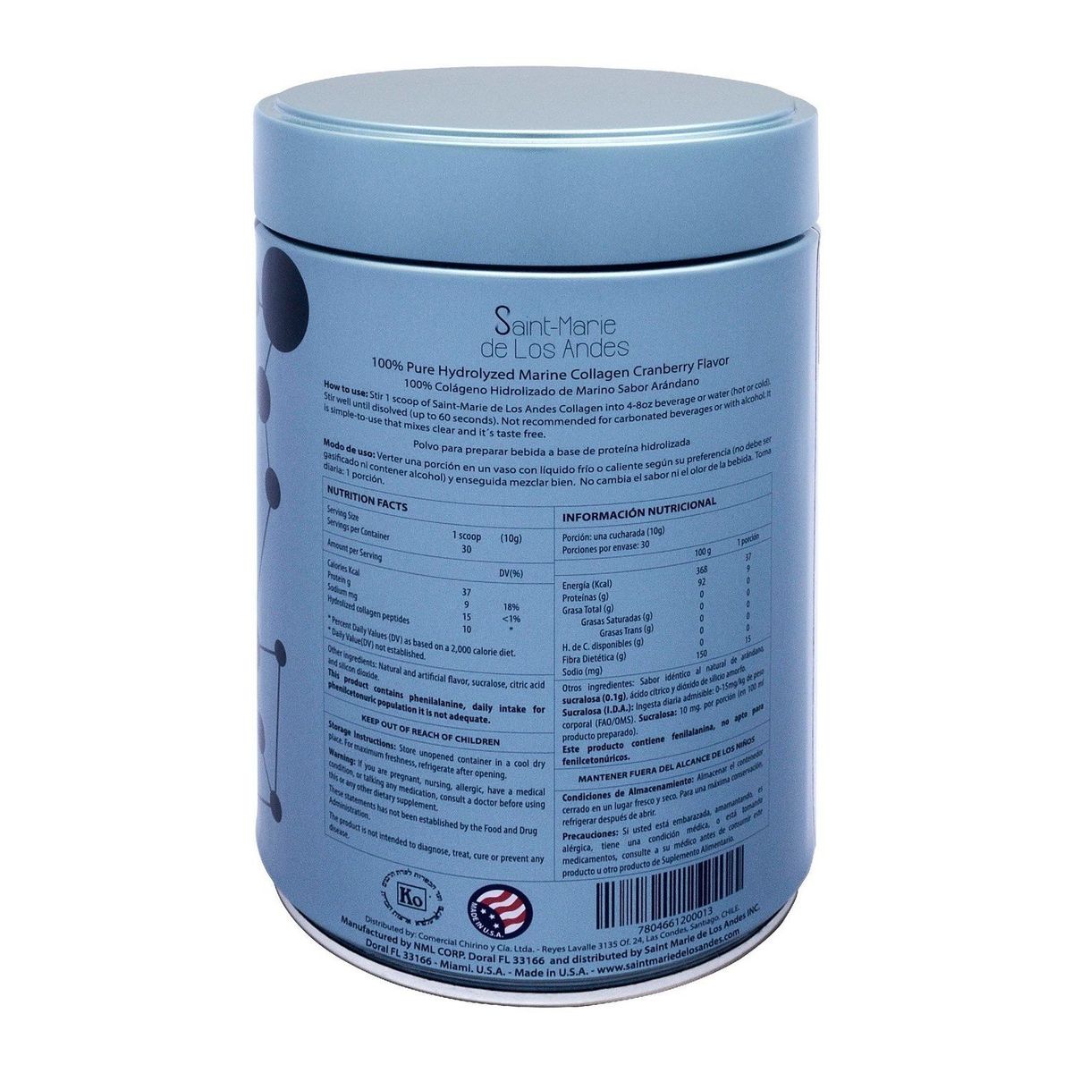 MALCREADO20968 - COLAGENO HIDROLIZADO MARINO KOSHER