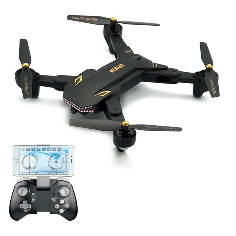 VISUO - Drone VISUO XS809S Shark Cámara HD gran angular