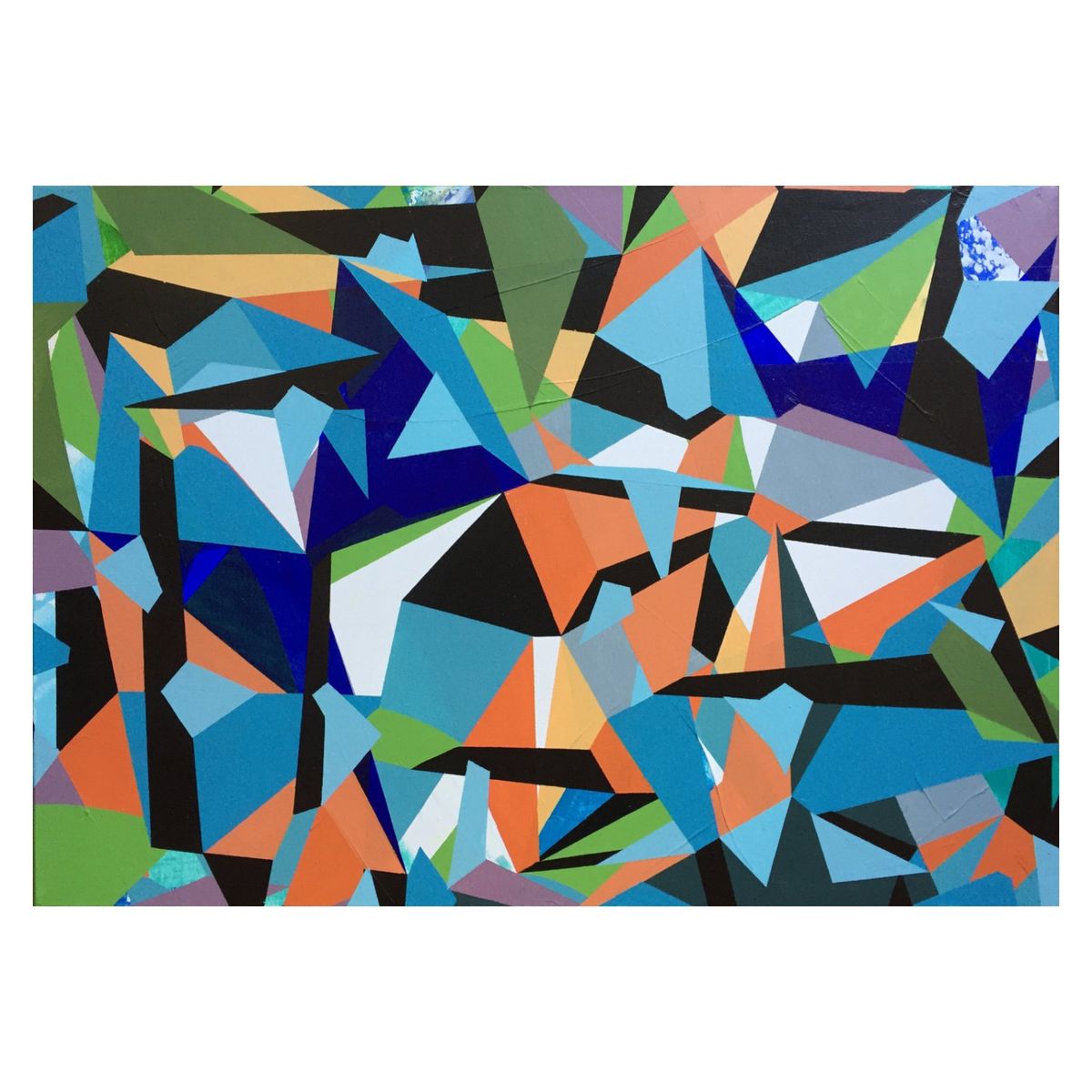 ARTE ONLINE - Cuadro Óxido de Silicio