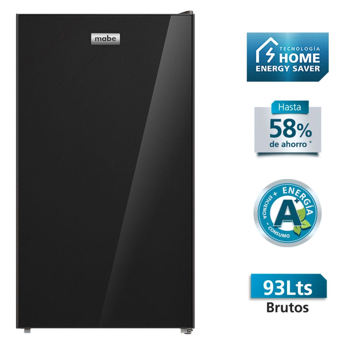 MABE - Frigobar 93 Litros Negro RMF04HV0 Mabe