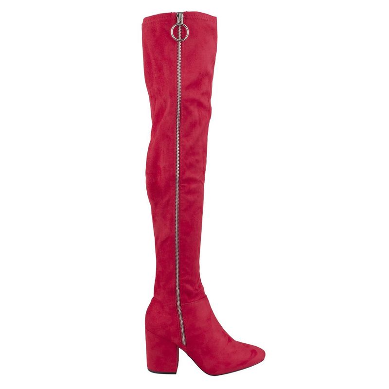 WEIDE - Bota Mujer Bucanera Harper Rojo