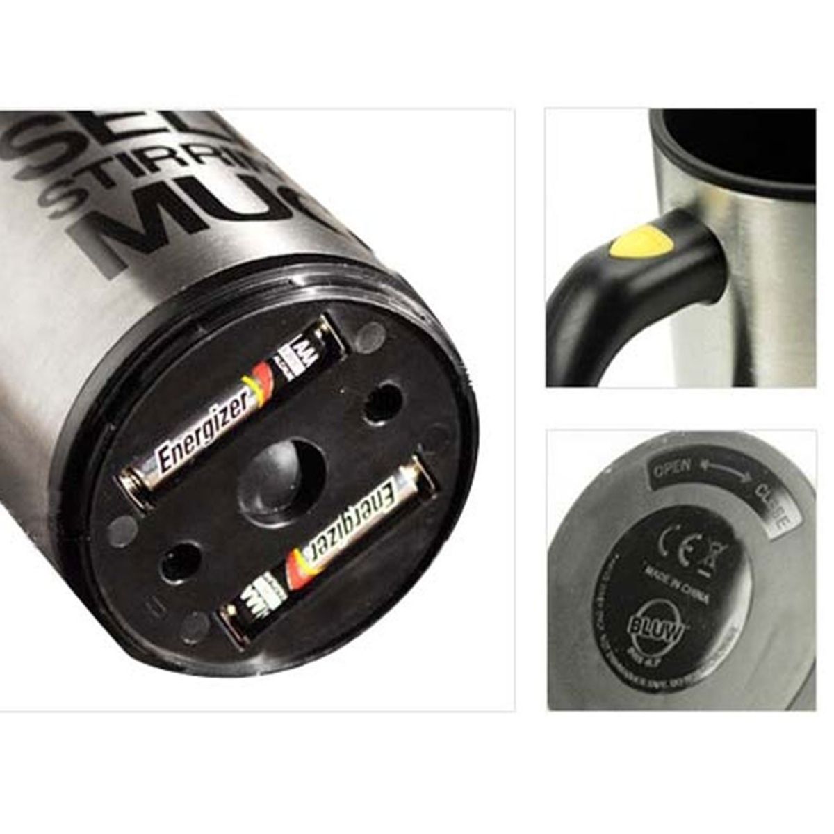 GENERICO - Tazon Mug Revolvedor Mezclador Automático