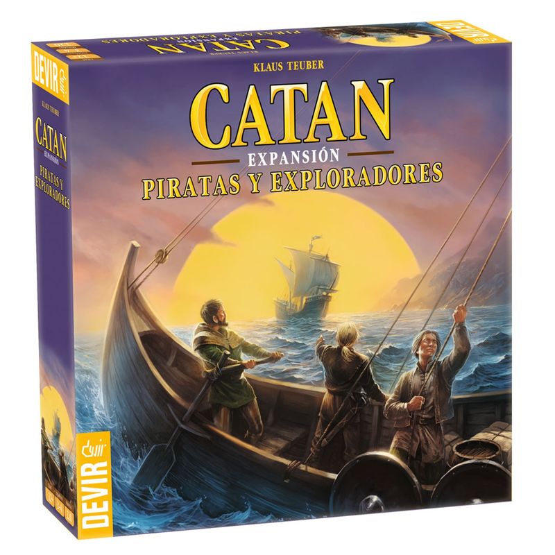 Devir - Juegos de mesa Catan, Expansión Piratas y Exploradores