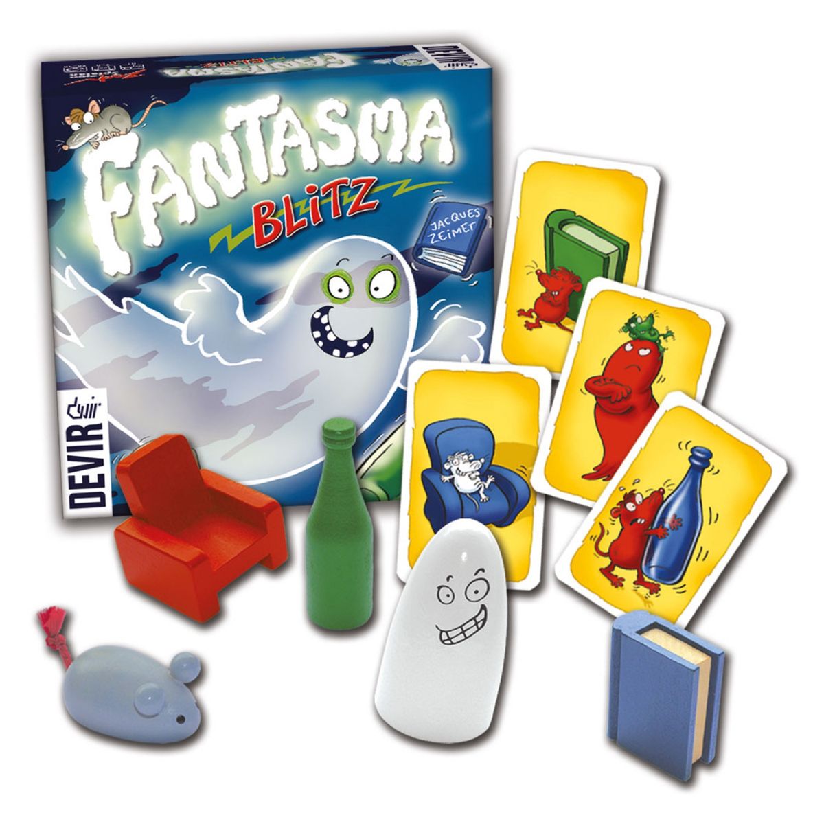 DEVIR - Juego de Mesa Fantasma Blitz
