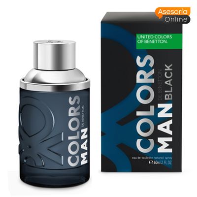 Imagen 2 del producto Colors Man Black EDT 60 ml Vaporizador