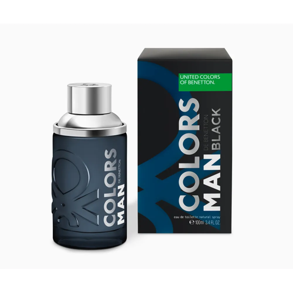 Benetton Colors Man Black EDT 100 ml, foto 2