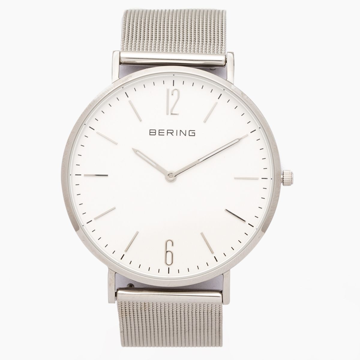 BERING - RELOJ MALLA PLATEADO BERING