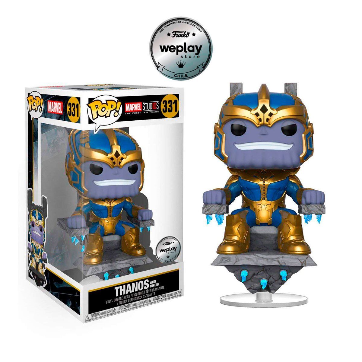 FUNKO - Funko Pop Deluxe Marvel Studio 10 Thanos On Throne